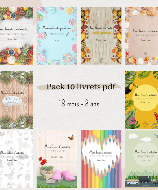 Pack 18 mois - 3 ans