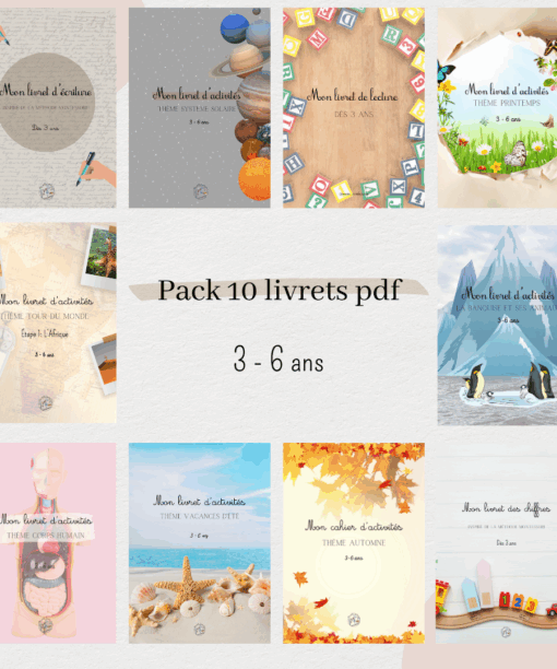 Pack 3 - 6 ans