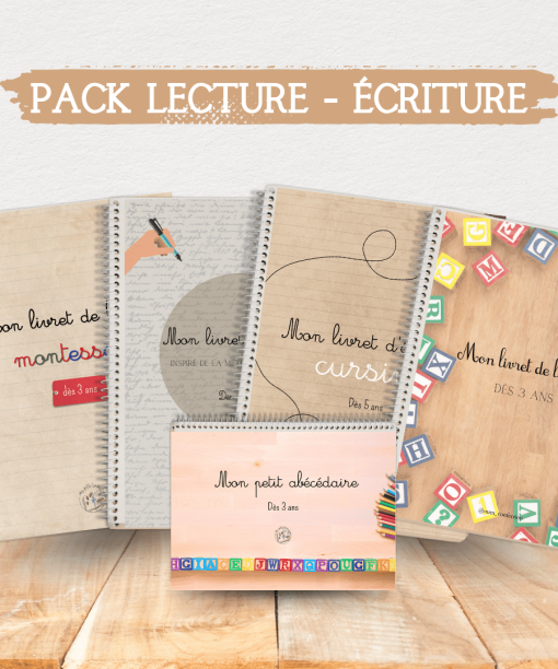 Pack lecture / écriture
