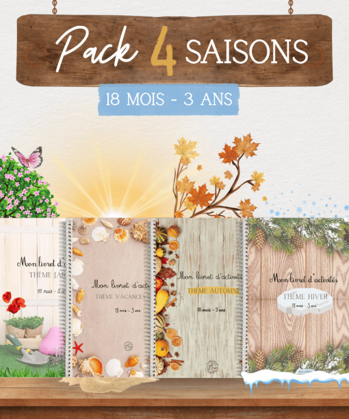 Pack Saisons 18 mois - 3 ans