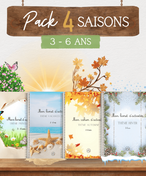 Pack Saisons 3 - 6 ans