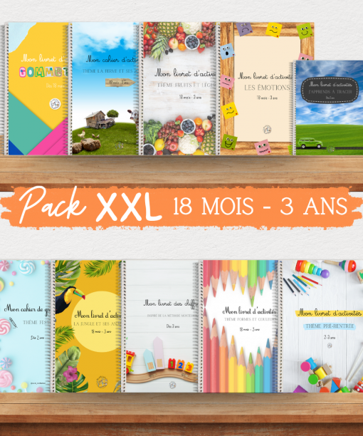 Pack XXL 18 mois - 3 ans